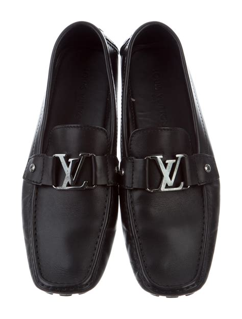 louis vuitton black loafers